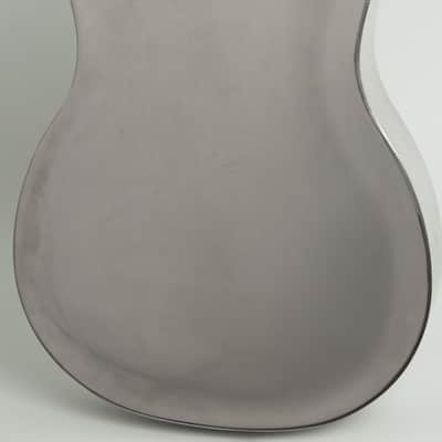 National  Style 1 Tricone Squareneck Resophonic Guitar (1931), ser. #2376, black tolex hard shell case. image 4