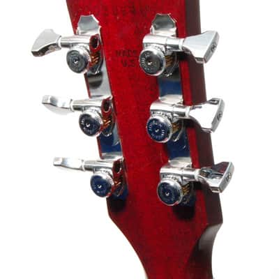 Hipshot CHROME 3+3 GripLock Open-Gear Locking Guitar Machines 3x3 Tuners w/ UMP image 1