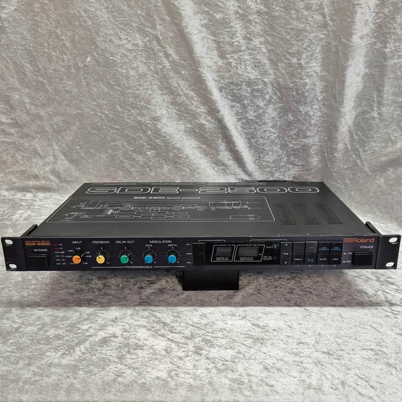 Roland SDE-2500 MIDI Digital Delay 1985 - 1989 - Black image 1