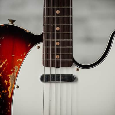 Fender Customer Shop ’60 Telecaster Custom Super Heavy Relic - 3 Tone Sunburst image 4
