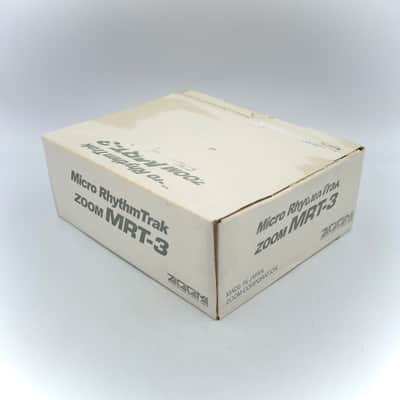 Zoom MRT-3 Micro Rhythm Trak Silver Drum Rhythm Machine With Original Box Power Supply 007376 image 14