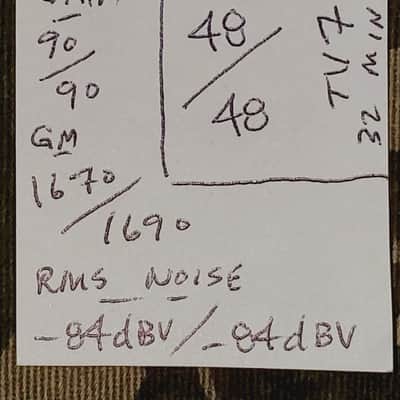 Amperex 12AX7/ECC83 Red Tip/Foil "D" Getter MaxiPreamp2/TV-7 tested (1) tube lot image 3