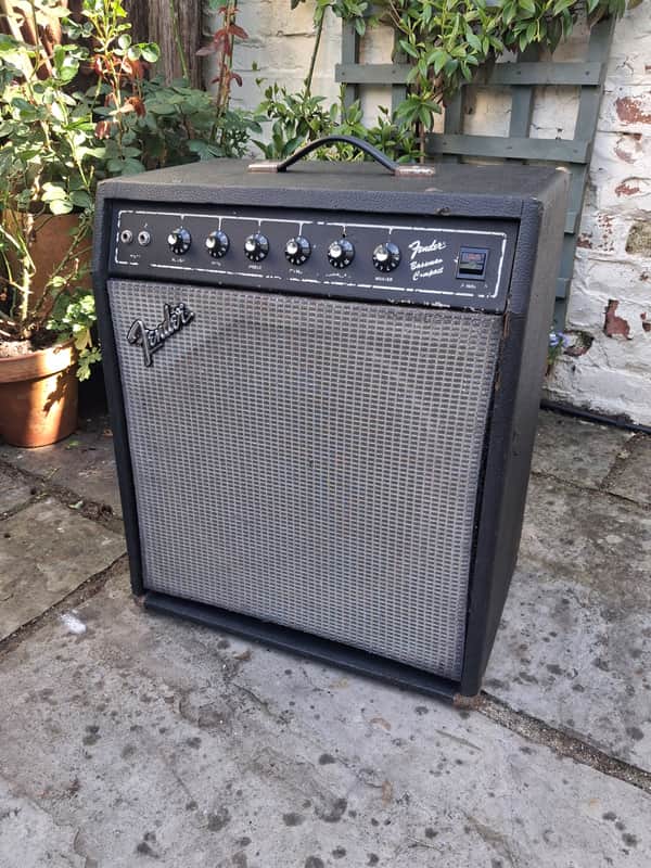Very rare 1982 Fender Bassman Compact amplifier, 1 x 15” speaker, 50 watts. image 1