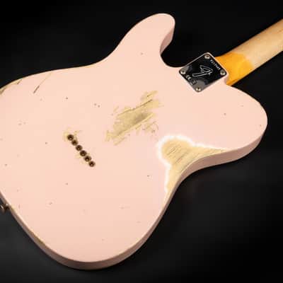2021 Fender Custom Shop ‘67 Telecaster Heavy Relic - Shell Pink | USA Vintage 1967 CBS Ära Reissue Esche Korpus 3,23kg | CoA OHSC Bild 13