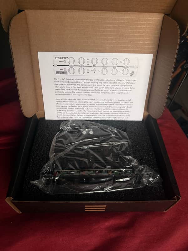 Synergy Fryette Deliverance Series II 2-Channel Preamp Module 2020 - Present - Black image 1