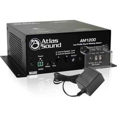 Atlas Sound AM1200 Low Profile Sound Masking System - (B-Stock) image 3