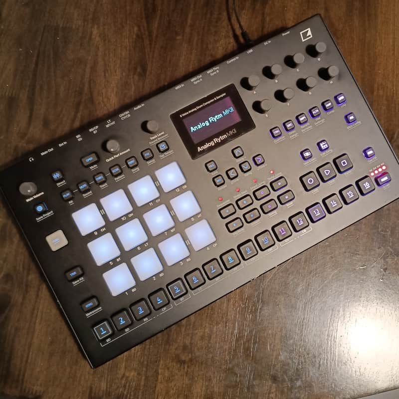 2020 Elektron Elektron Analog Rytm MKII Black Black