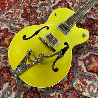 Gretsch G6120-T-HR Brian Setzer Signature 2021 - Lime Gold, Mint, DEMO, SKU: I617158 image 4
