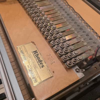 VINTAGE 1976 FENDER RHODES MARK 1 STAGE 73 ELECTRIC KEYBOARD image 11