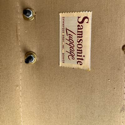Drumsonite Vintage Samsonite Suitcase Kick Drum 16” – Unused image 8