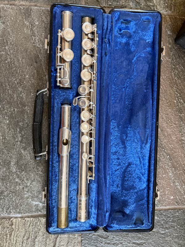 Gemeinhardt 22SP Straght-Headjoint Flute with Offset G 2010s - Silver-Plated image 1