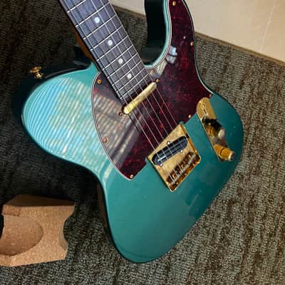 Fender MIJ FSR Collection 75th Anniversary Hybrid II Telecaster - Sherwood Green Metallic w/Dimarzio Chopper T Bridge Pickup (Original Bridge P/U Included): image 6