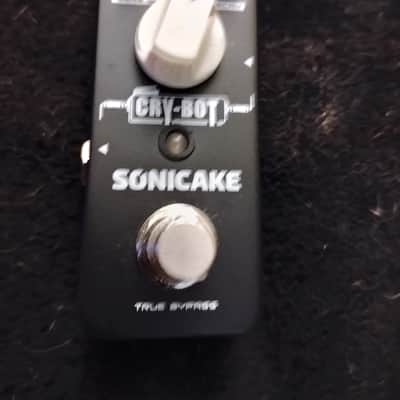 SONICAKE Cry-Bot Auto Wah Envelope Filter Pedal 2020s - Black image 1