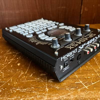 Roland SP-404SX Linear Wave Sampler 10th Anniversary Dark gray x gold w/ power supply image 8