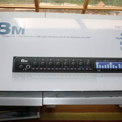 MOTU 8M 26-Channel Thunderbolt / USB 3.0 Audio Interface 2014 - Present - Black image 1