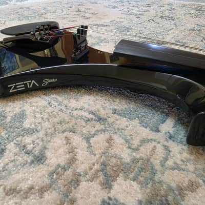Zeta Strados Electric Violin 4/4 – Black with Zeta Case – FREE SHIP! image 10