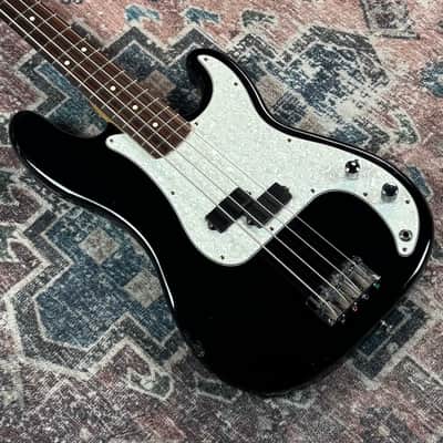 1992 Fender Precision Bass Standard MIM Made In Mexico Black Electric Bass Guitar W/ Hardshell Case & Upgrades! image 9