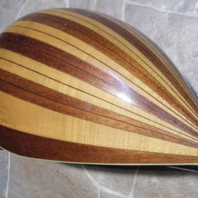 fine vintage MIGMA all solid luthier Wunderlich quality 8string bowlback MANDOLIN Germany image 10