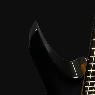 HILS Guitars HN7 NEXT Transparent Blue Burst Headless Guitar w/ Gigbag image 8