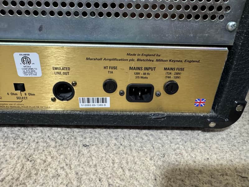 Marshall JCM 2000 TSL 100 Triple Super Lead 3-Channel 100-Watt