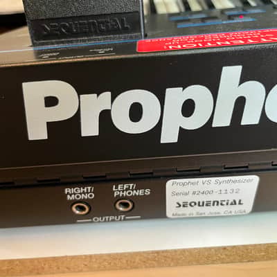 Sequential Circuits Prophet VS w/ Memory Cart + Manual image 9