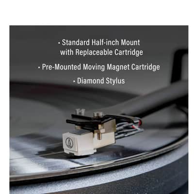 Crosley KT6101-WA K-Series Bluetooth Turntable System - White-NEW image 4