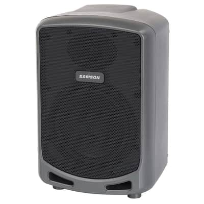Samson Expedition Express+ 75W Rechargeable Bluetooth Portable PA Speaker with Samson Wired Mic image 2