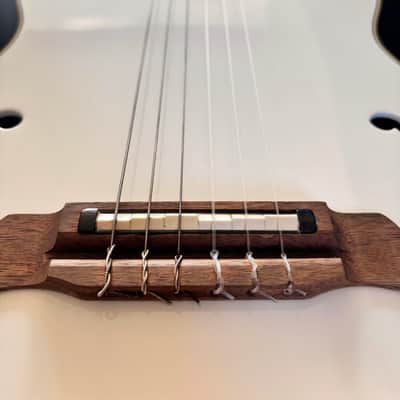 Ovation USA Yngwie Malmsteen YM63 Viper Nylon String 2014 White w/ Hard Case image 6