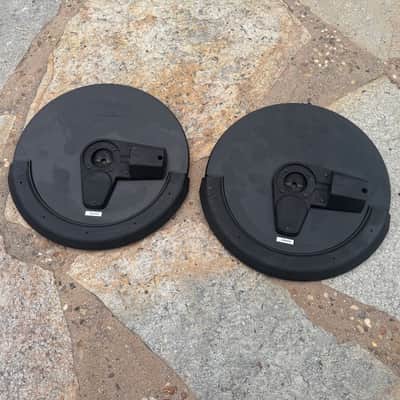 TWO Roland CY-8 Dual V Drum Crash Cymbal CY8 image 2
