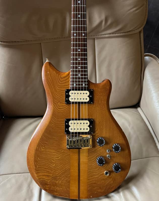 Matao Neck-Thru Electric Guitar Made in Japan 1970s 24 Fret Brass Nut/Saddles - Very Good