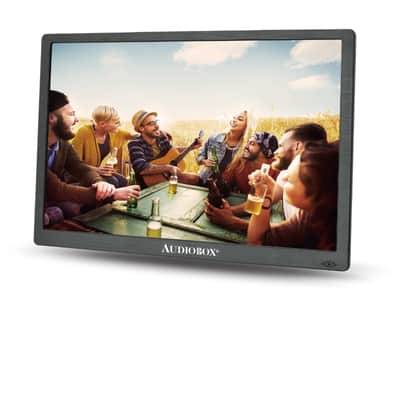 Audiobox Portable 15" LCD TV with HDMI, Monitor HD & Long Battery Life - Entertainment On-The-Go w/Remote Control, Car Charger, Antenna w/Magnetic Base & A/V Cable - RV, Camping, Outdoor Activities image 2