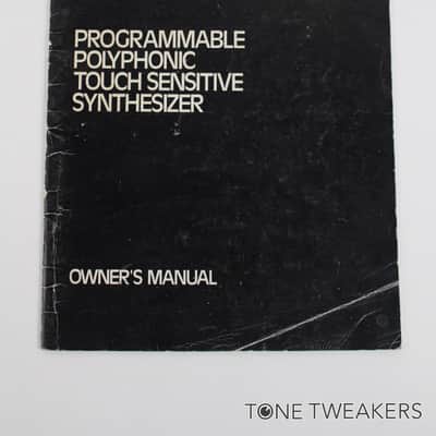 Crumar Bit 01 Rack Expander Owners Manual Instruction Book VINTAGE SYNTH DEALER1