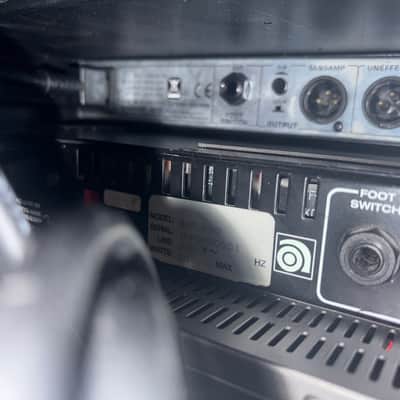 Ampeg SVP-PRO Preamp 1990’s - Black image 6
