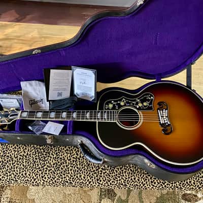 Gibson Custom Murphy Lab Pre-War SJ-200 Rosewood Ultra Light Aged Acoustic Guitar 2024 - Faded Vintage Sunburst image 2