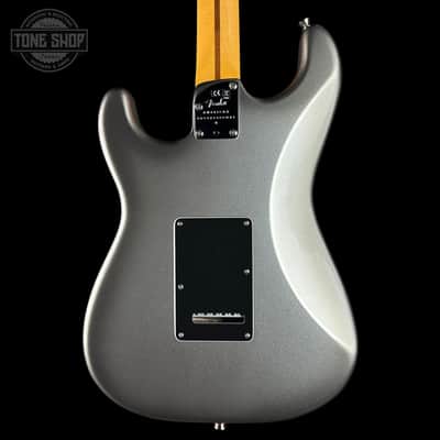 Used 2020 Fender American Professional II Strat Mercury w/case TSU25461 image 6