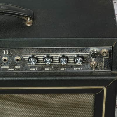 Ampeg - Mid-1960's Gemini II - 1x15 30 Watt Tube Combo Amp - No Echo/Trem - x2058 - VINTAGE image 2