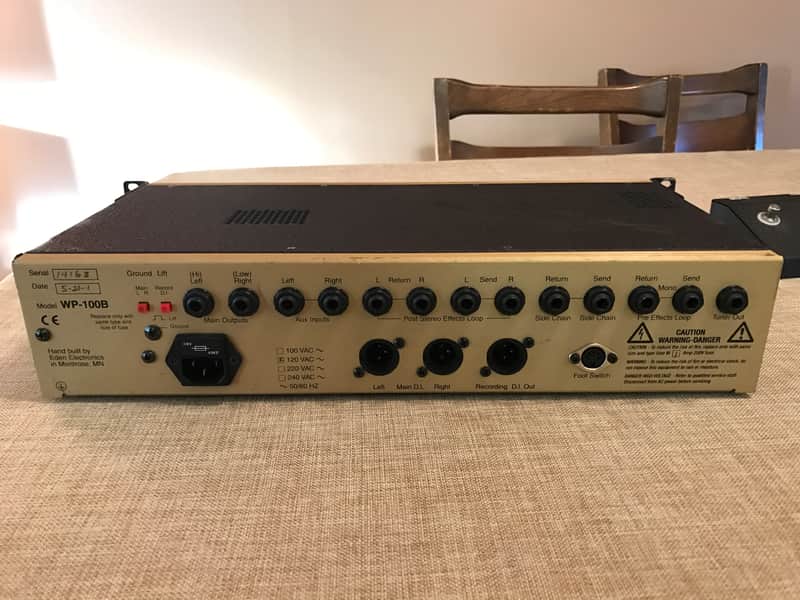 Eden Amplification WP100 Bass Preamp 