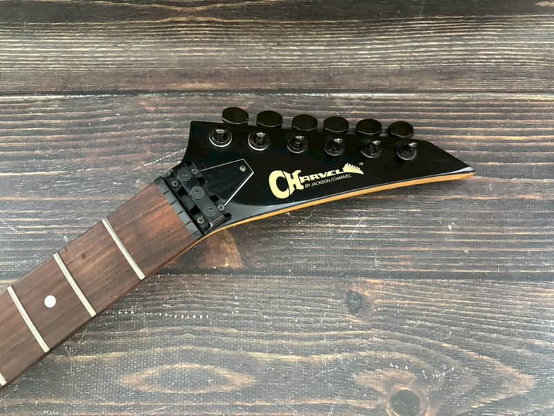 80s Charvel by Jackson Model3E Concorde Head Neck TM Logo Made in Japan image 1