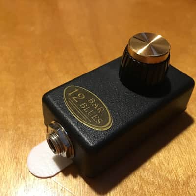 12-Bar Blues Acoustic Oak Humbucker Pickup w/ Volume Control, Adhesive Mount, NO hole to cut, USA image 5