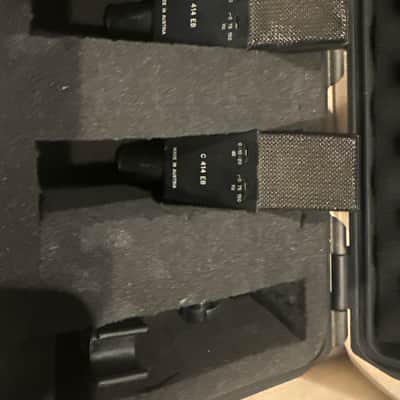 2x AKG C414 EB  1970s P48 great stereo pair image 3