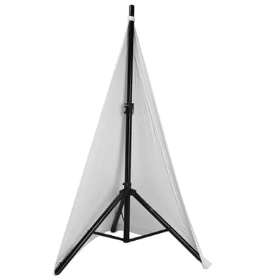 On-Stage Speaker/Lighting Stand Skirt ~ White image 2