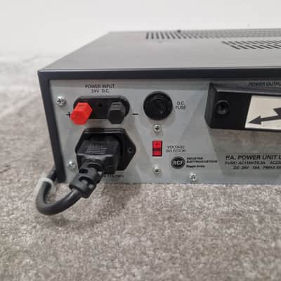 RCF PA Power Unit UP4161 160W Amplifier - Integrated Mixer - Very Good image 12
