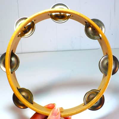 Ludwig 8" Wooden Tambourine / 1960's Vintage / Please Read! image 12