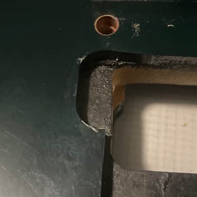 1983 Kramer USA Pacer Imperial C Series Plate Emerald Green Stain Guitar Body Floyd Ready image 7