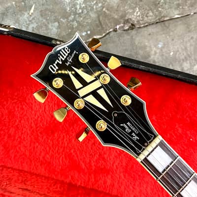 Orville by Gibson Les Paul Custom c 1990’s - Wine red original vintage MIJ Japan OBG image 6
