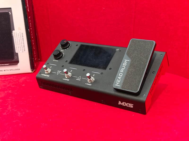 Headrush MX5 Amp Modeling Guitar Effect Processor 2021 - Black image 1