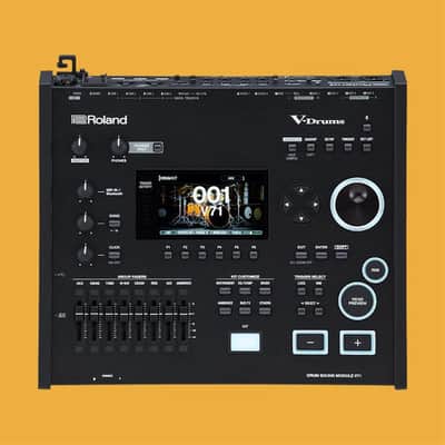 Roland VAD716 V-Drums Acoustic Design 716 Drum Set Gloss Natural image 5
