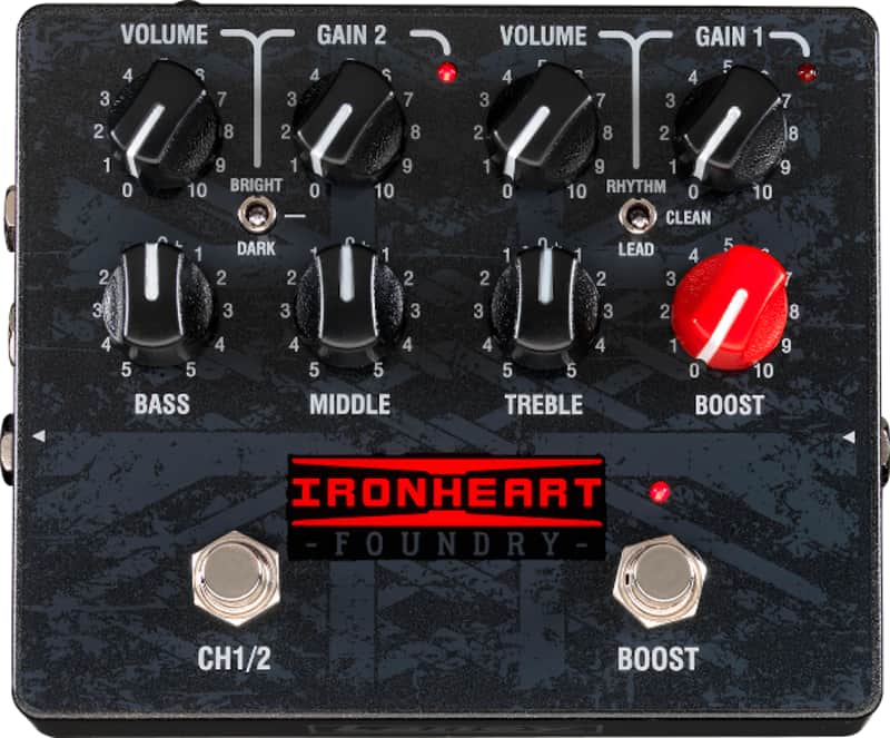 Laney Ironheart Foundry Loudpedal 2-Channel 60-Watt Guitar Amp Pedal 2023 - Present - Black image 1