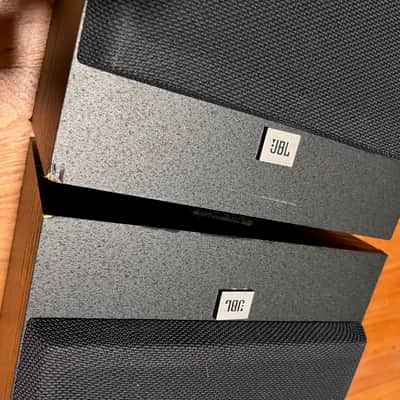US-Made 90's JBL G200 bookshelf speakers (pair) in black image 6