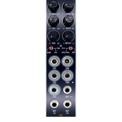 Blue Lantern Mu Format 5U Mixer-VCA-Decay 2025 - black image 1